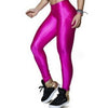 High Waist Glossy Push Up Leggings